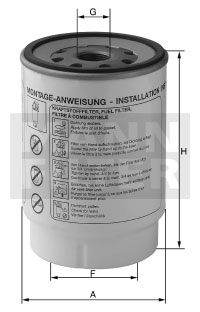 Mann Filter (PL600)