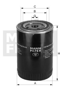 Mann Oil Filter (W719-29)