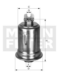 Mann Filter (WK614-34)