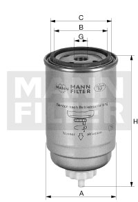 Mann Filter (WK718-7)